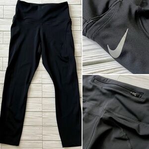 COPY - - Women’s Nike Dri-Fit Black Activewear Leggings, Size XS